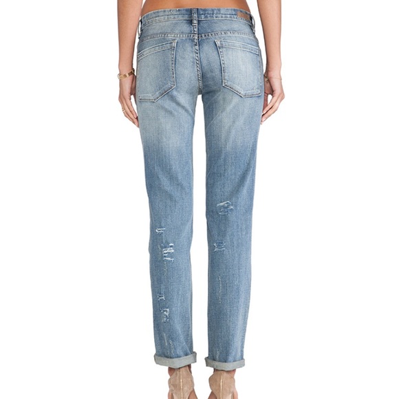 Blank NYC Distressed Boyfriend Jean Light Wash 26 - Picture 6 of 6